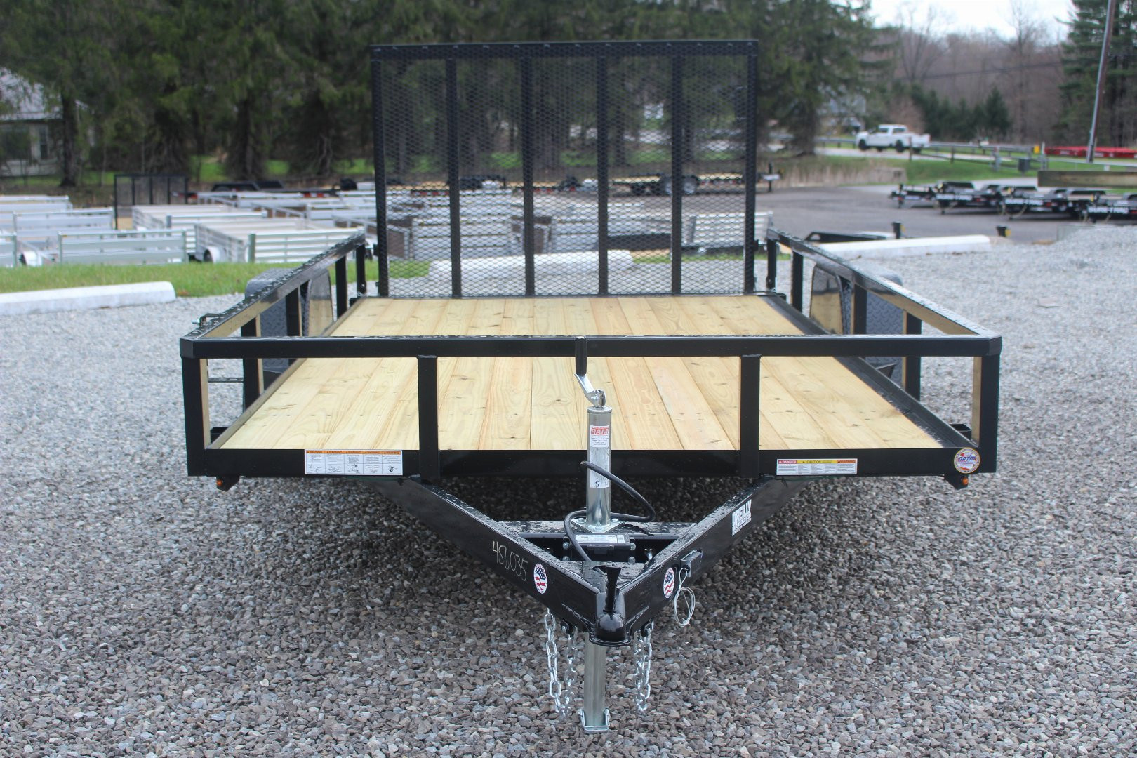 New 2025 Sure-Trac 7' x 12' Single Axle Tube Top Utility Trailer - 5000# GVW