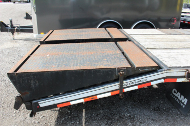 Used 2021 Cam Superline P12CAM8275TEGNSR Deckover Trailer