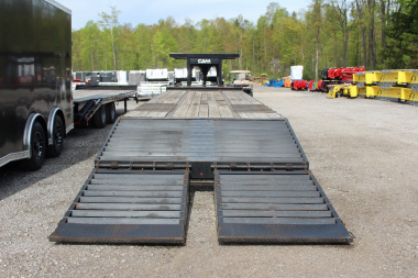 Used 2021 Cam Superline P12CAM8275TEGNSR Deckover Trailer