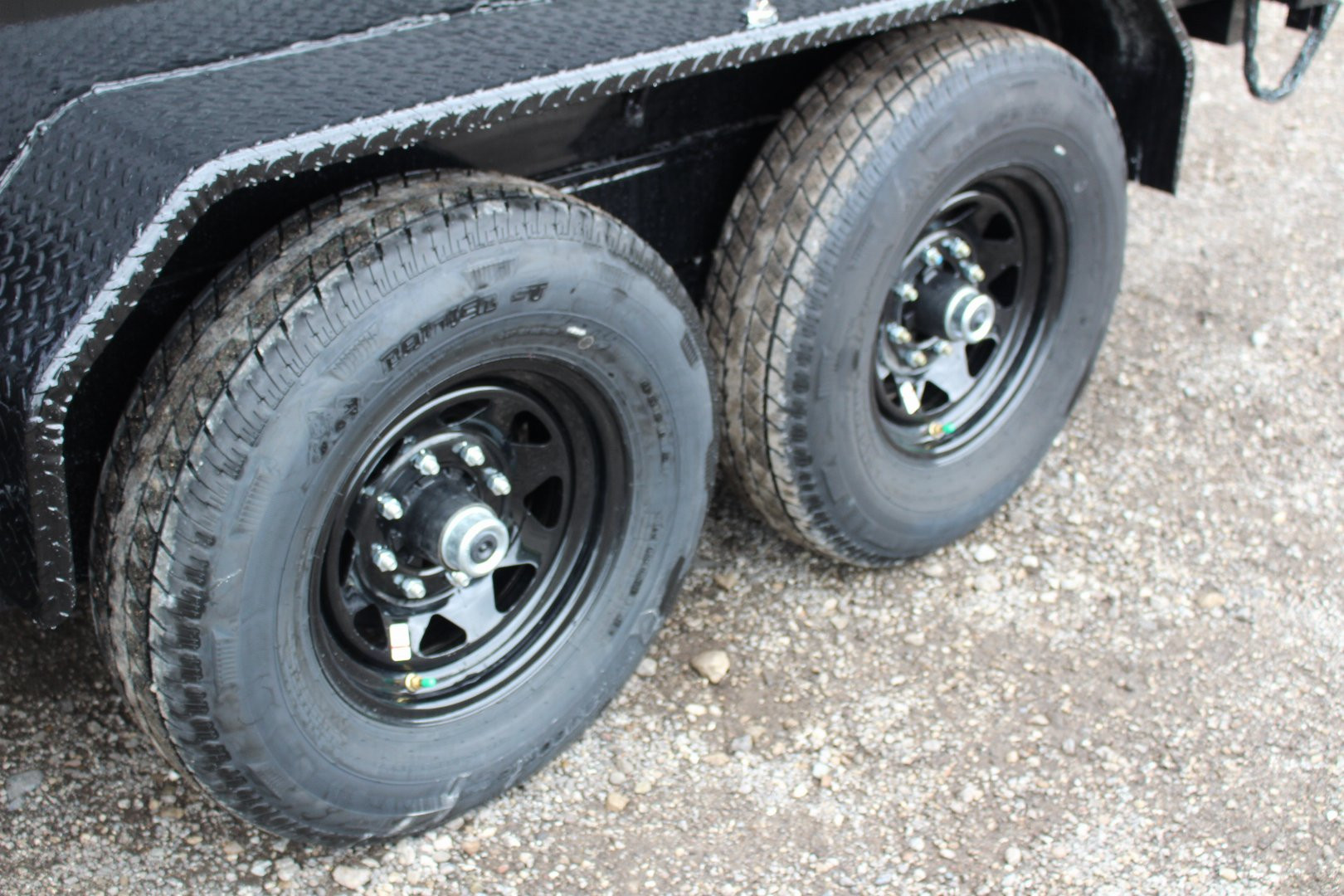 New 2025 Sure-Trac 7' x 12' Hydraulic Dump Trailer - 4' Steel Sides - Telescopic Ram - 14000# GVW