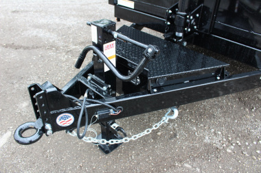 New 2025 Sure-Trac 7' x 12' Hydraulic Dump Trailer - 4' Steel Sides - Telescopic Ram - 14000# GVW