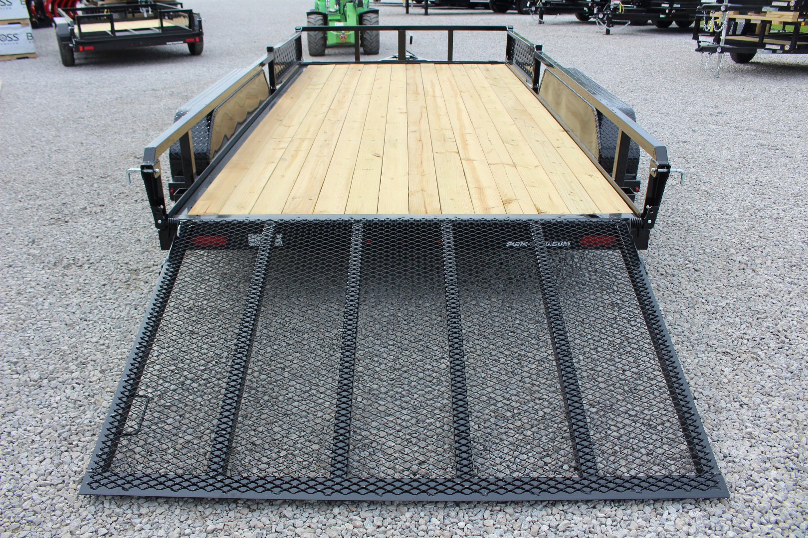 New 2025 Sure-Trac 7' x 14' Tandem Axle Tube Top ATV Trailer - 7000# GVW