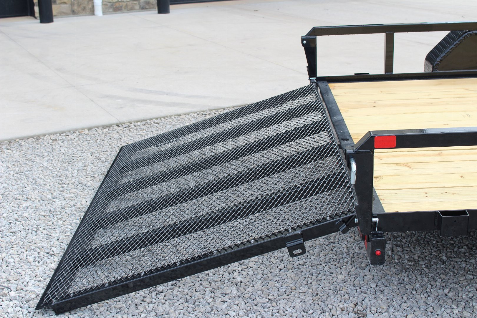 New 2025 Sure-Trac 7' x 14' Tandem Axle Tube Top ATV Trailer - 7000# GVW