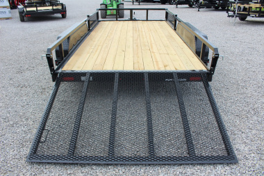 New 2025 Sure-Trac 7' x 14' Tandem Axle Tube Top ATV Trailer - 7000# GVW