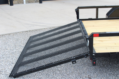 New 2025 Sure-Trac 7' x 14' Tandem Axle Tube Top ATV Trailer - 7000# GVW