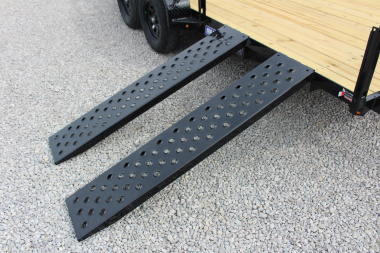 New 2025 Sure-Trac 7' x 14' Tandem Axle Tube Top ATV Trailer - 7000# GVW