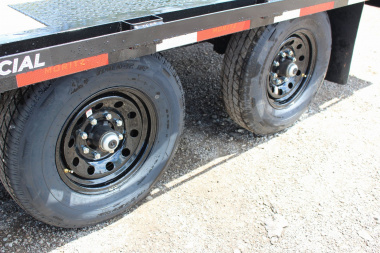 New 2025 Moritz 8' 6" x 18' Deckover Flatbed - 14,000# GVW