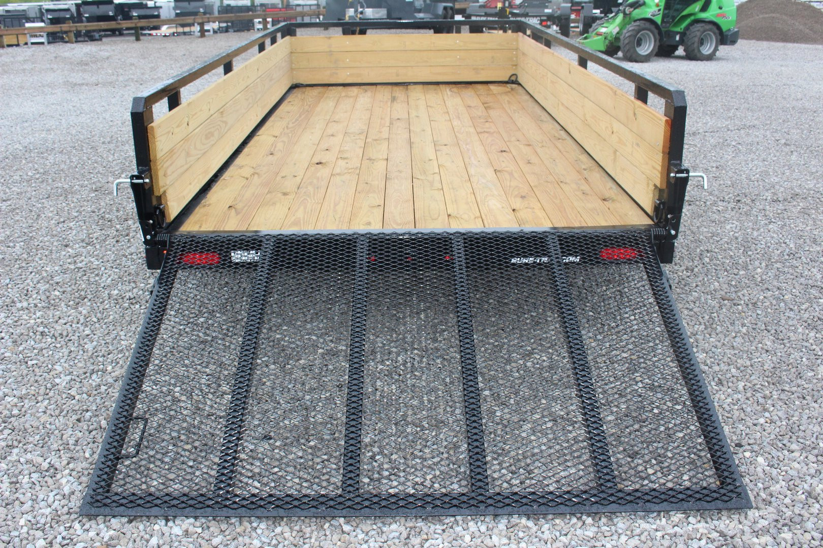 New 2025 Sure-Trac 7' x 14' 3-Board High Side Utility Trailer - 7000# GVW