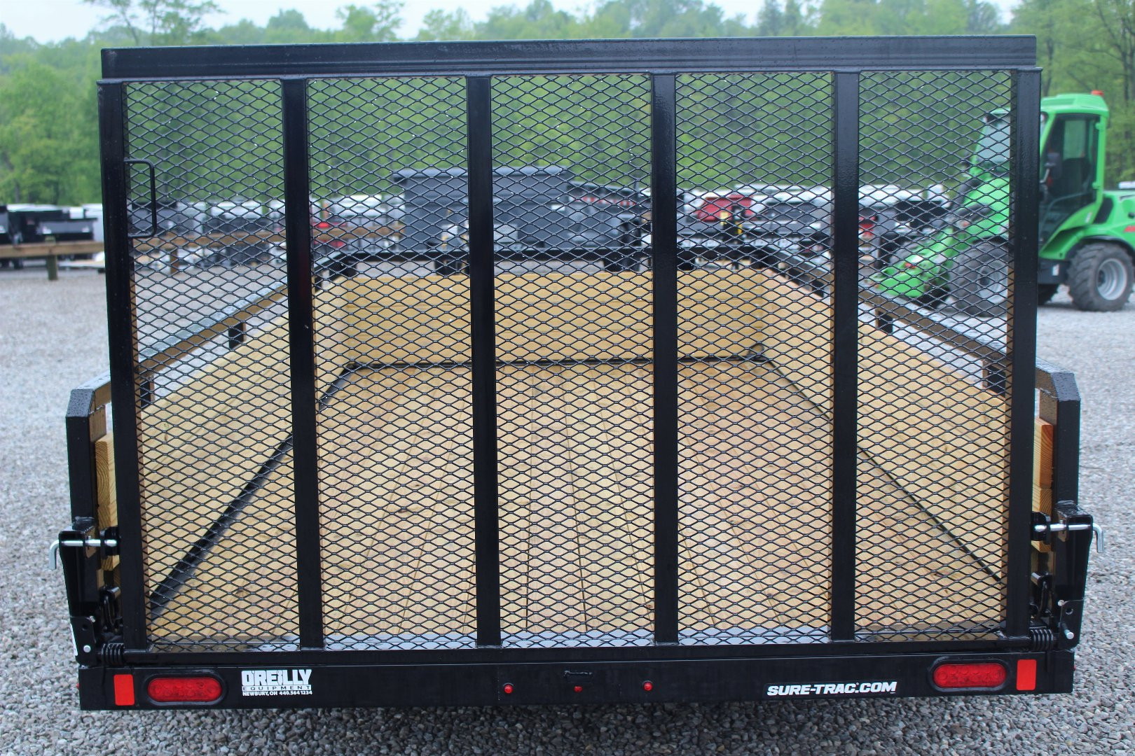 New 2025 Sure-Trac 7' x 14' 3-Board High Side Utility Trailer - 7000# GVW