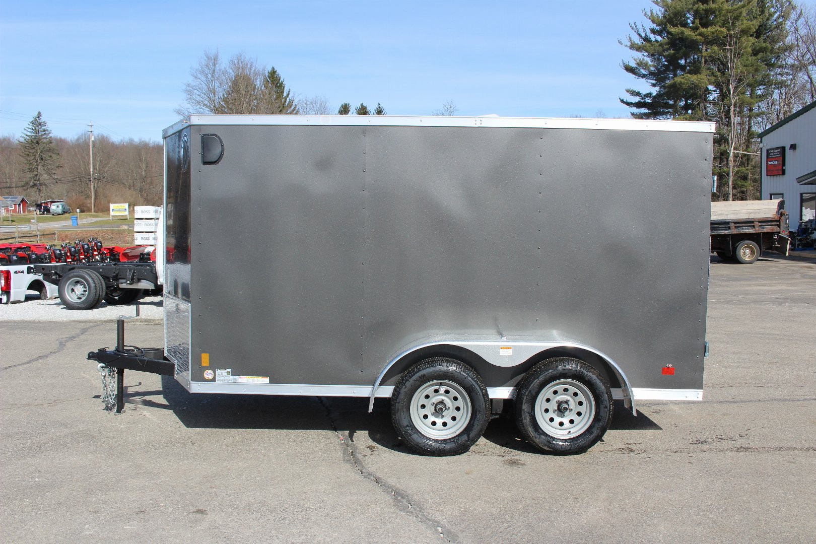 New 2025 Darkhorse Cargo DHW 6' x 12' Enclosed Trailer - DOUBLE REAR DOOR- 6' Interior Height - 7000# GVW