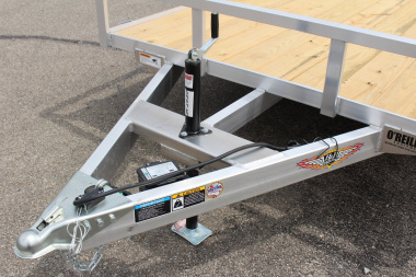 New 2025 H & H 6' 10"  x 16' Aluminum Utility Trailer - BiFold Ramp - 7000# GVW