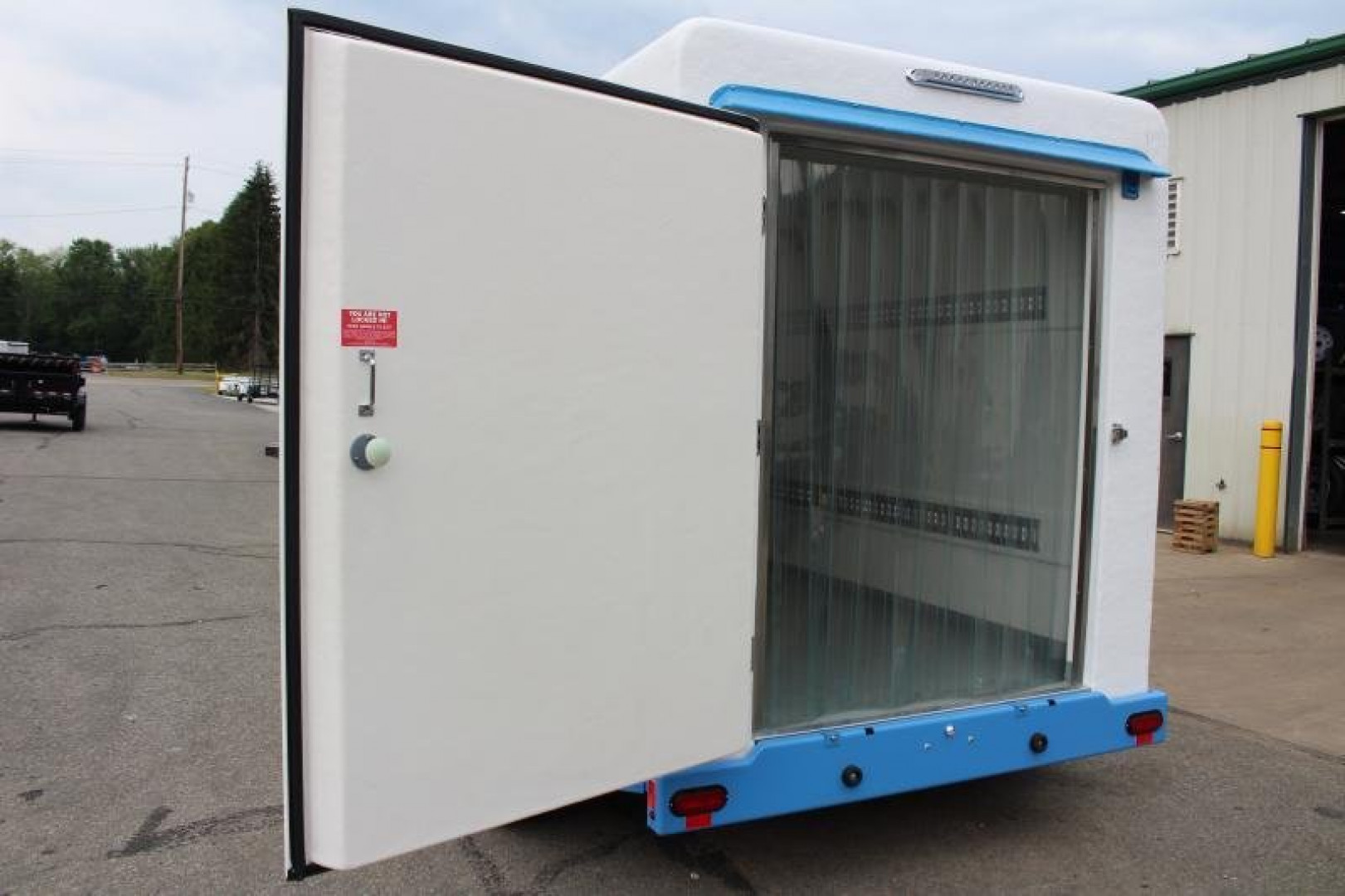 Used 2022 Polar King Mobile PKM616 Refrigerated Trailer With GOVI Arktik 2000 Refrigeration Unit