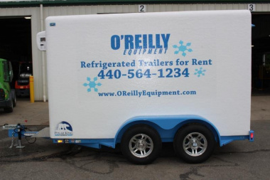 Used 2022 Polar King Mobile PKM616 Refrigerated Trailer With GOVI Arktik 2000 Refrigeration Unit