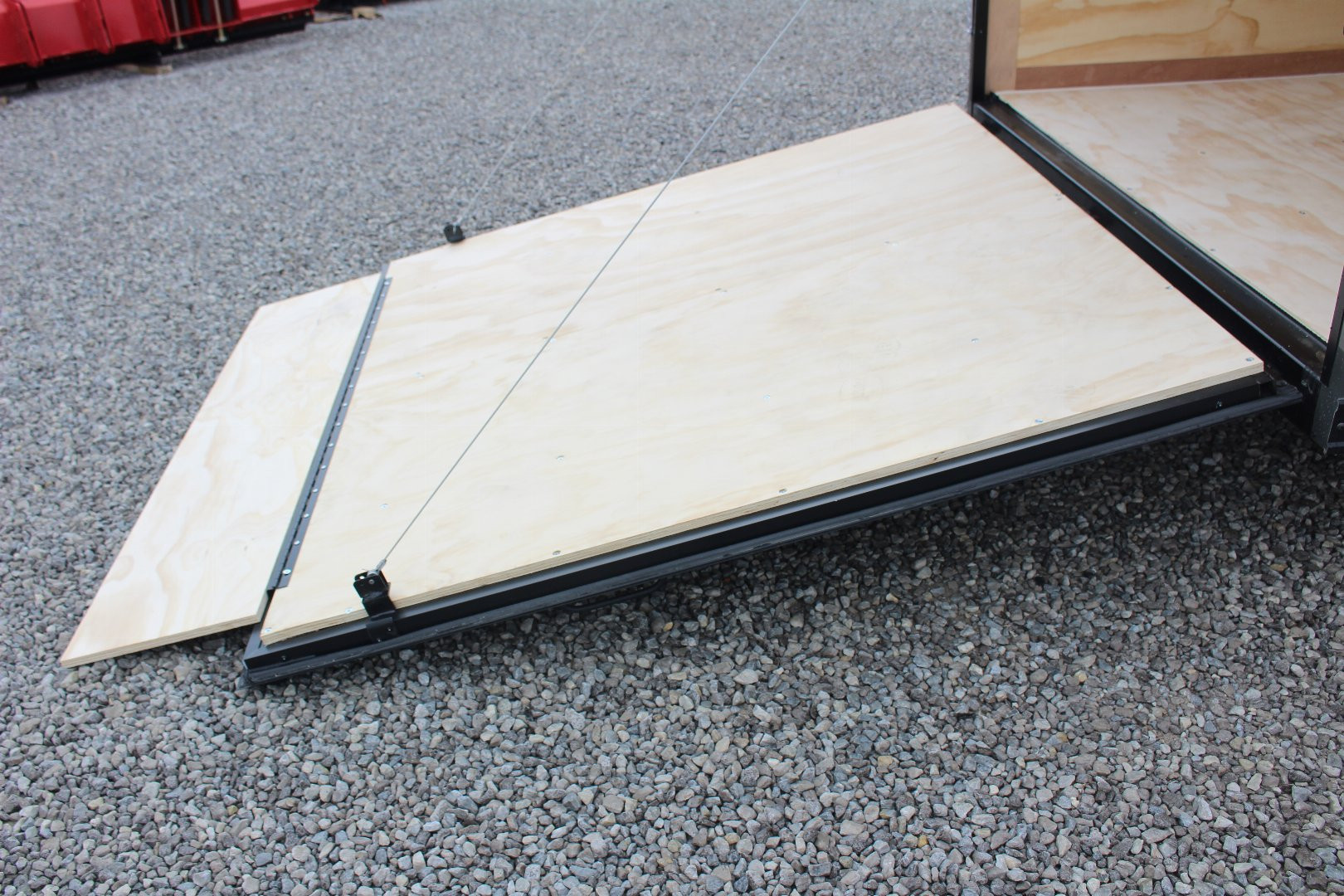 New 2025 United UJ-S 7' x 16' Enclosed Cargo Trailer - 7000# GVW - RAMP DOOR - 6.5' INTERIOR HEIGHT