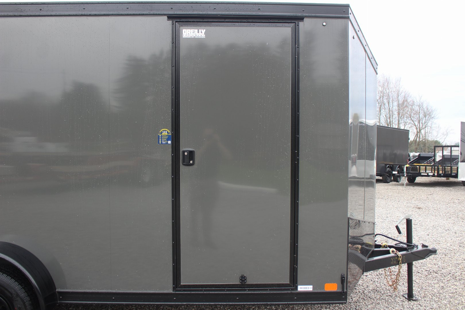New 2025 United UJ-S 7' x 16' Enclosed Cargo Trailer - 7000# GVW - RAMP DOOR - 6.5' INTERIOR HEIGHT