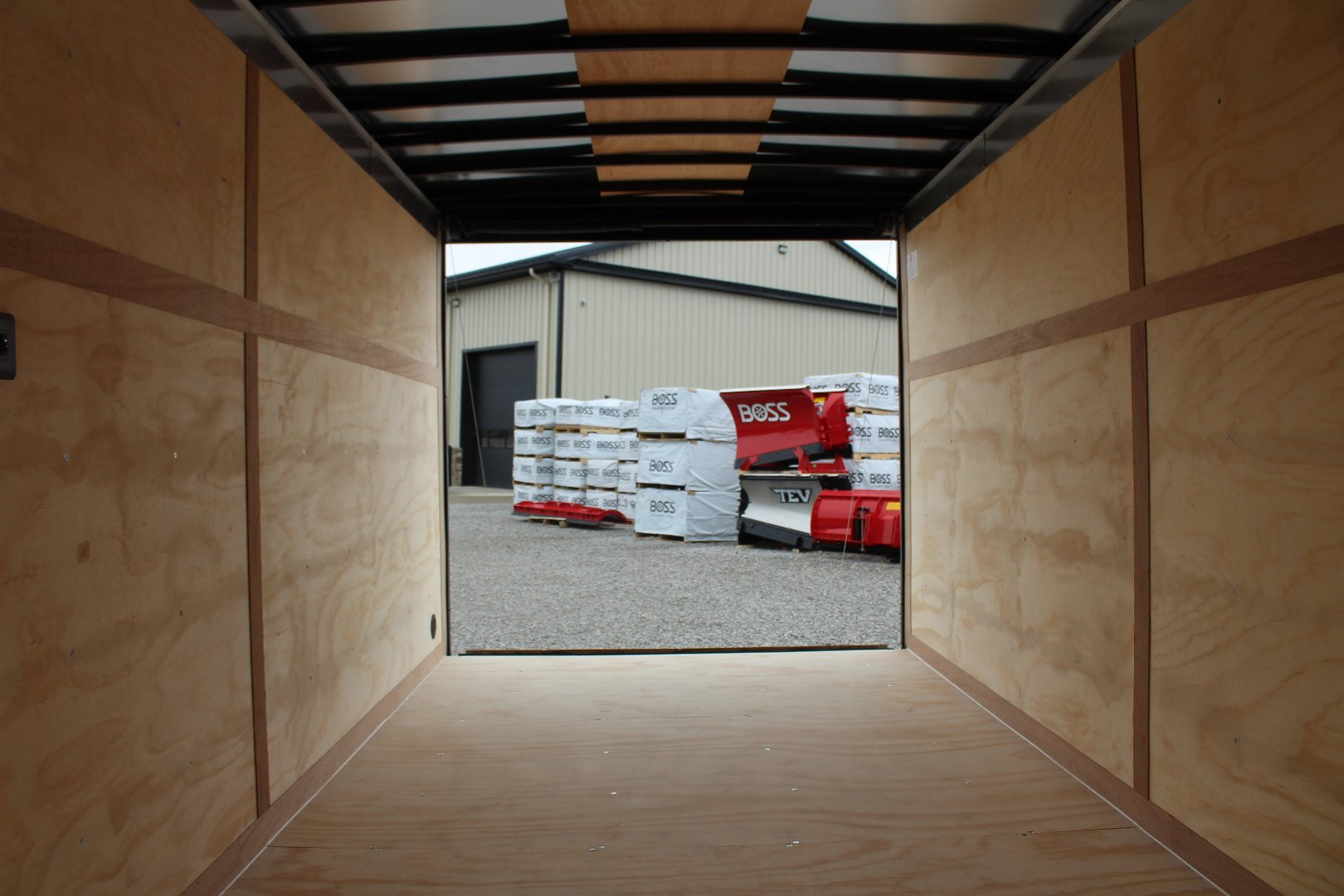 New 2025 United UJ-S 7' x 16' Enclosed Cargo Trailer - 7000# GVW - RAMP DOOR - 6.5' INTERIOR HEIGHT