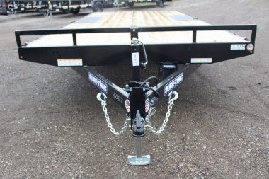 New 2025 Sure-Trac 8.5' x 20' Low Profile Deckover Flatbed Trailer With Steel Ramps - 9900# GVW