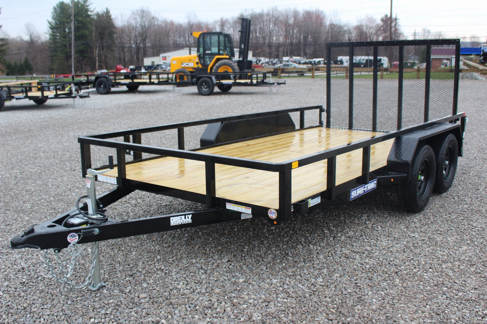 New 2025 Sure-Trac 7' x 14' Tandem Axle Tube Top Utility Trailer - 7000# GVW