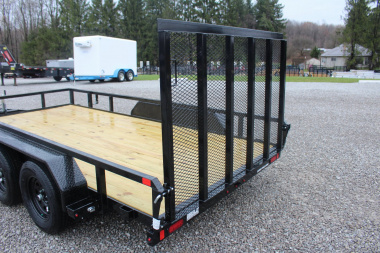 New 2025 Sure-Trac 7' x 14' Tandem Axle Tube Top Utility Trailer - 7000# GVW