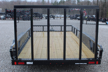 New 2025 Sure-Trac 7' x 14' Tandem Axle Tube Top Utility Trailer - 7000# GVW