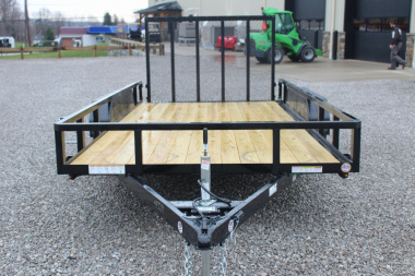 New 2025 Sure-Trac 7' x 14' Tandem Axle Tube Top Utility Trailer - 7000# GVW