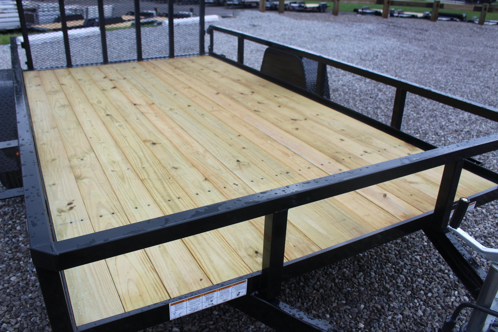 New 2025 Sure-Trac 7' x 12' Single Axle Tube Top Utility Trailer - 5000# GVW