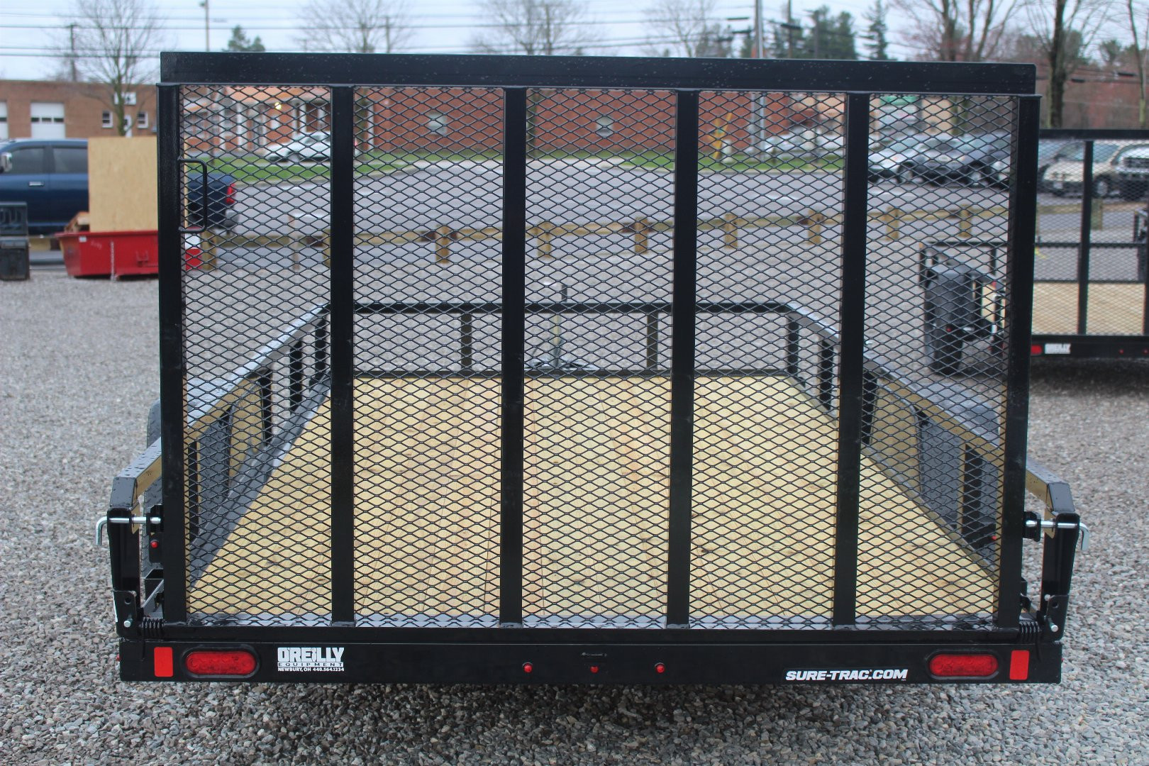 New 2025 Sure-Trac 7' x 12' Single Axle Tube Top Utility Trailer - 5000# GVW