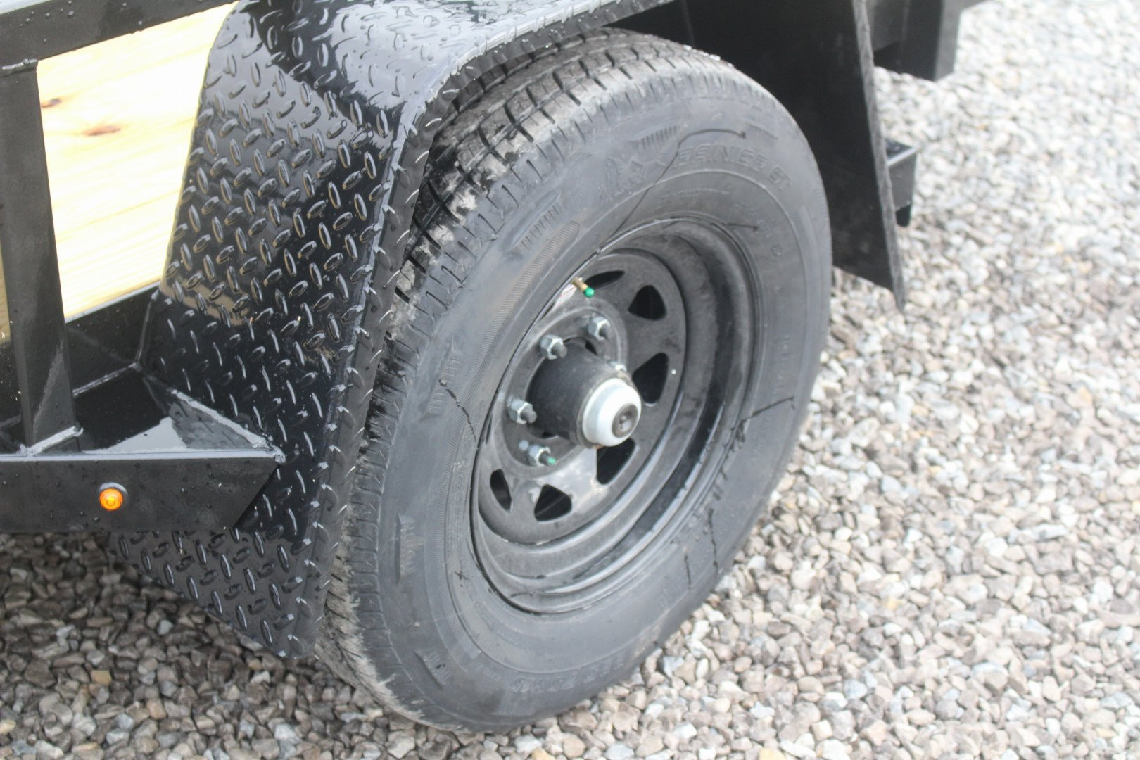 New 2025 Sure-Trac 7' x 12' Single Axle Tube Top Utility Trailer - 5000# GVW