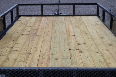 New 2025 Sure-Trac 7' x 12' Single Axle Tube Top Utility Trailer - 5000# GVW