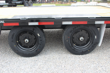 New 2025 Moritz 8' 6" x 20' + 4' Deckover Flatbed w/ Beavertail - Aluminum Ramps - 16,000# GVW