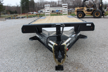 New 2025 Moritz 8' 6" x 20' + 4' Deckover Flatbed w/ Beavertail - Aluminum Ramps - 16,000# GVW