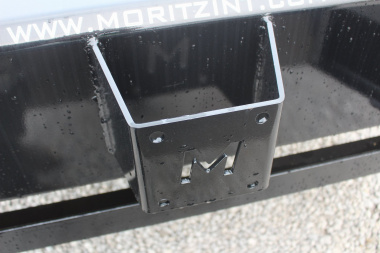 New 2025 Moritz 8' 6" x 20' + 4' Deckover Flatbed w/ Beavertail - Aluminum Ramps - 16,000# GVW