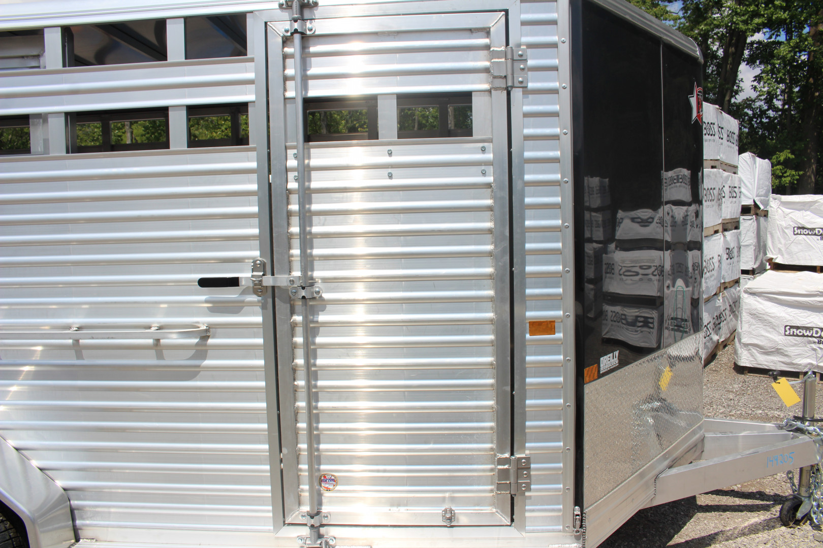New 2025 Frontier Trailers 7' x 16' Livestock Trailer - 9990# GVW