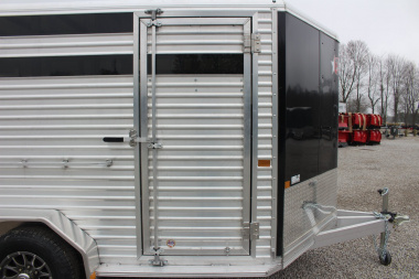 New 2025 Frontier Trailers 7' x 16' Livestock Trailer - 9990# GVW