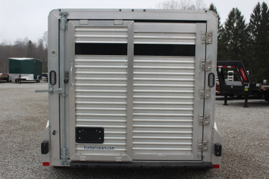 New 2025 Frontier Trailers 7' x 16' Livestock Trailer - 9990# GVW