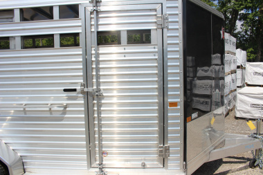 New 2025 Frontier Trailers 7' x 16' Livestock Trailer - 9990# GVW