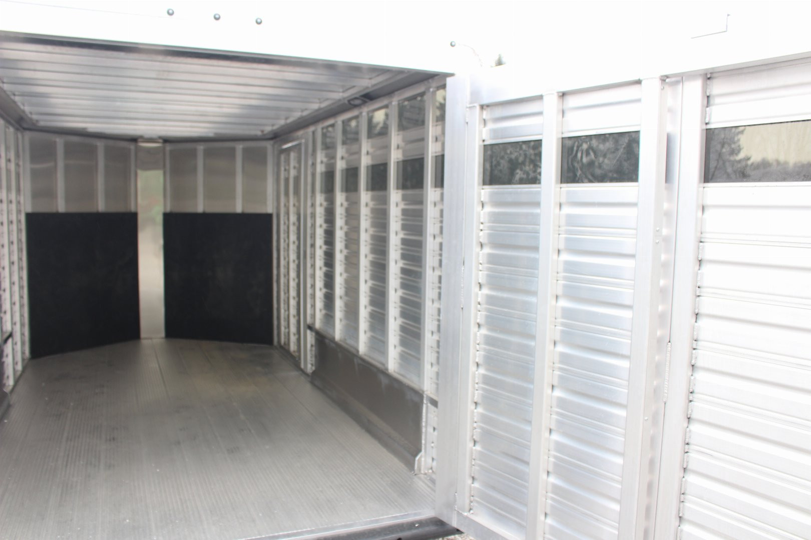 New 2025 Frontier Trailers 7' x 14' Livestock Trailer - 9990# GVW