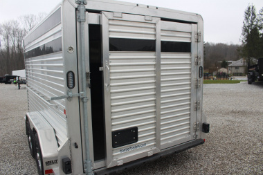 New 2025 Frontier Trailers 7' x 14' Livestock Trailer - 9990# GVW