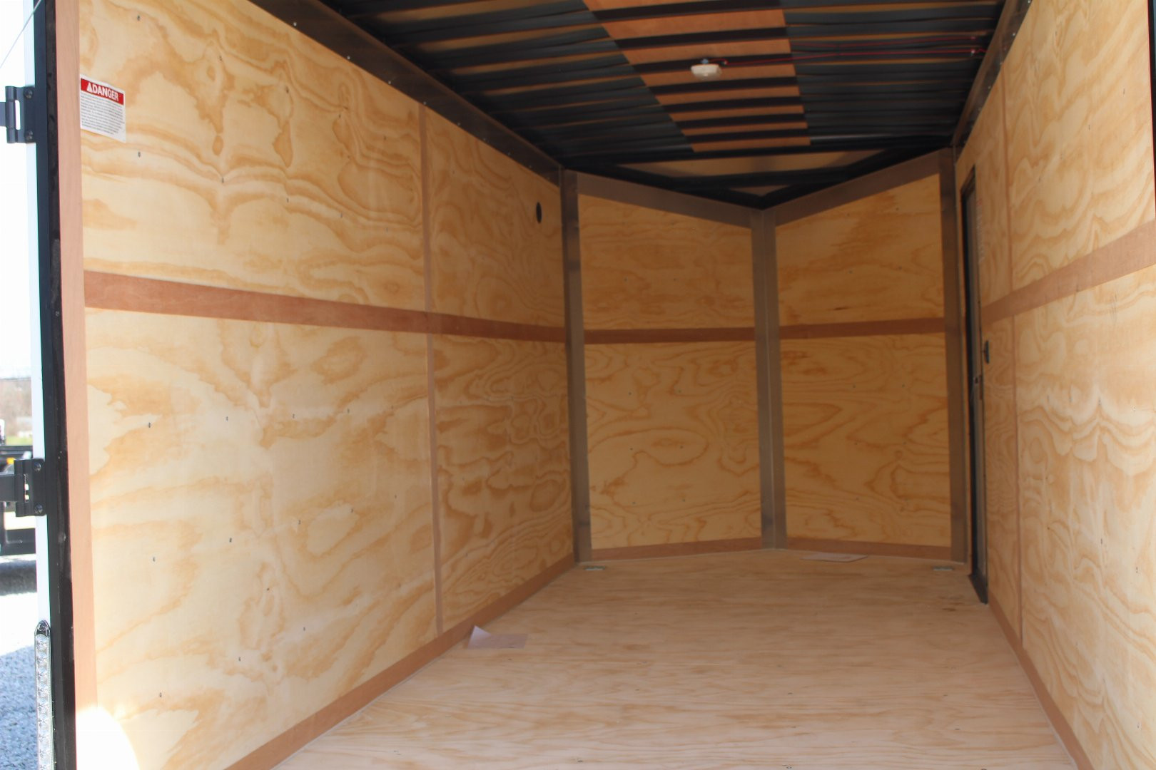 New 2025 United UJ 7' x 16' Enclosed Cargo Trailer - 7000# GVW - RAMP DOOR - 7' INTERIOR HEIGHT