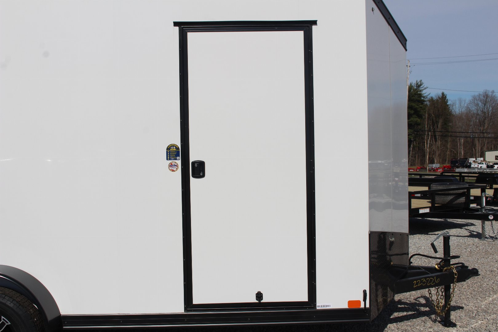 New 2025 United UJ 7' x 16' Enclosed Cargo Trailer - 7000# GVW - RAMP DOOR - 7' INTERIOR HEIGHT