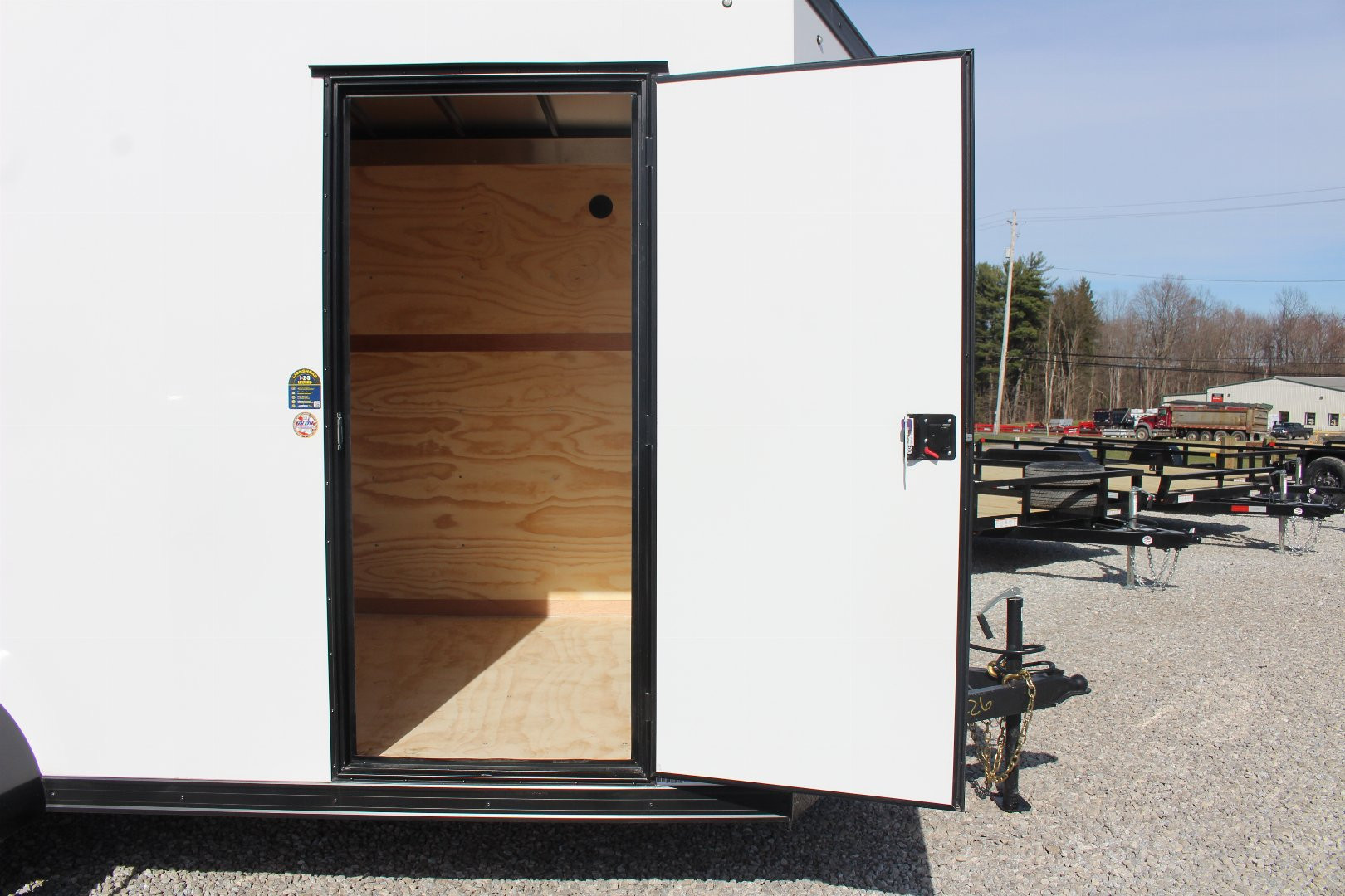 New 2025 United UJ 7' x 16' Enclosed Cargo Trailer - 7000# GVW - RAMP DOOR - 7' INTERIOR HEIGHT