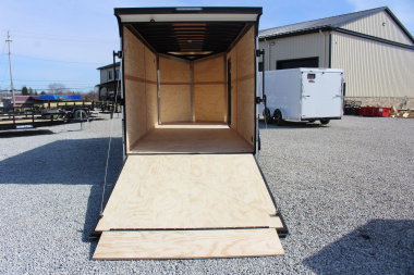 New 2025 United UJ 7' x 16' Enclosed Cargo Trailer - 7000# GVW - RAMP DOOR - 7' INTERIOR HEIGHT
