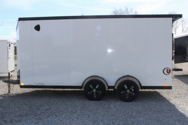 New 2025 United UJ 7' x 16' Enclosed Cargo Trailer - 7000# GVW - RAMP DOOR - 7' INTERIOR HEIGHT