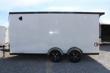 New 2025 United UJ 7' x 16' Enclosed Cargo Trailer - 7000# GVW - RAMP DOOR - 7' INTERIOR HEIGHT