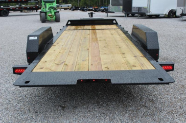 New 2025 Moritz 7' x 16' + 4' Low Pro - Gravity Tilt - Tilt Trailer - 16000# GVW