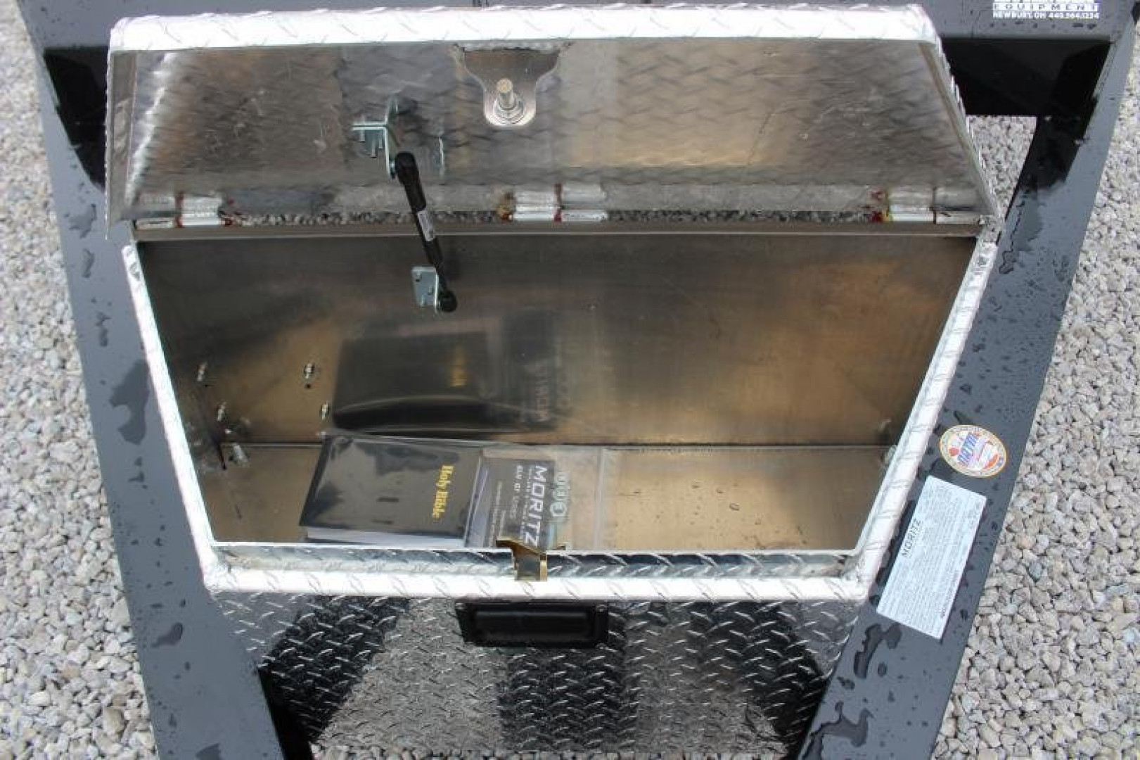 New 2025 Moritz 7' x 16' + 4' Low Pro - Gravity Tilt - Equipment Trailer - 16000# GVW