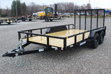 New 2025 Sure-Trac 7' x 14' Tandem Axle Tube Top Utility Trailer - 7000# GVW