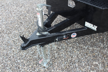 New 2025 Sure-Trac 5' x 8' Low Profile Homeowner Dump Trailer 5K - Single Ram (NO RAMPS) - BARN DOORS