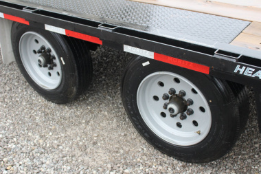 Used 2023 Moritz 8.5' x 24' Deckover Flatbed Trailer - 16000# GVW (No Ramps)