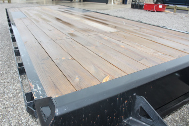 Used 2023 Moritz 8.5' x 24' Deckover Flatbed Trailer - 16000# GVW (No Ramps)